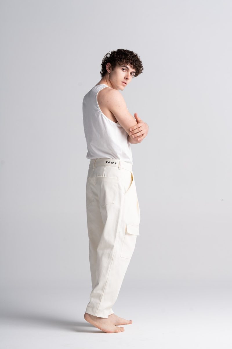 OFF WHITE CARGO JEANS TOM2