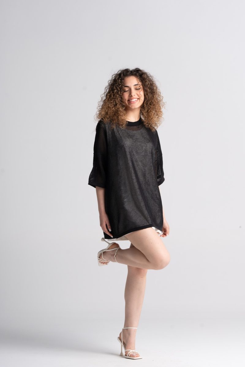 TOM2 KNIT OVERSIZED T-SHIRT