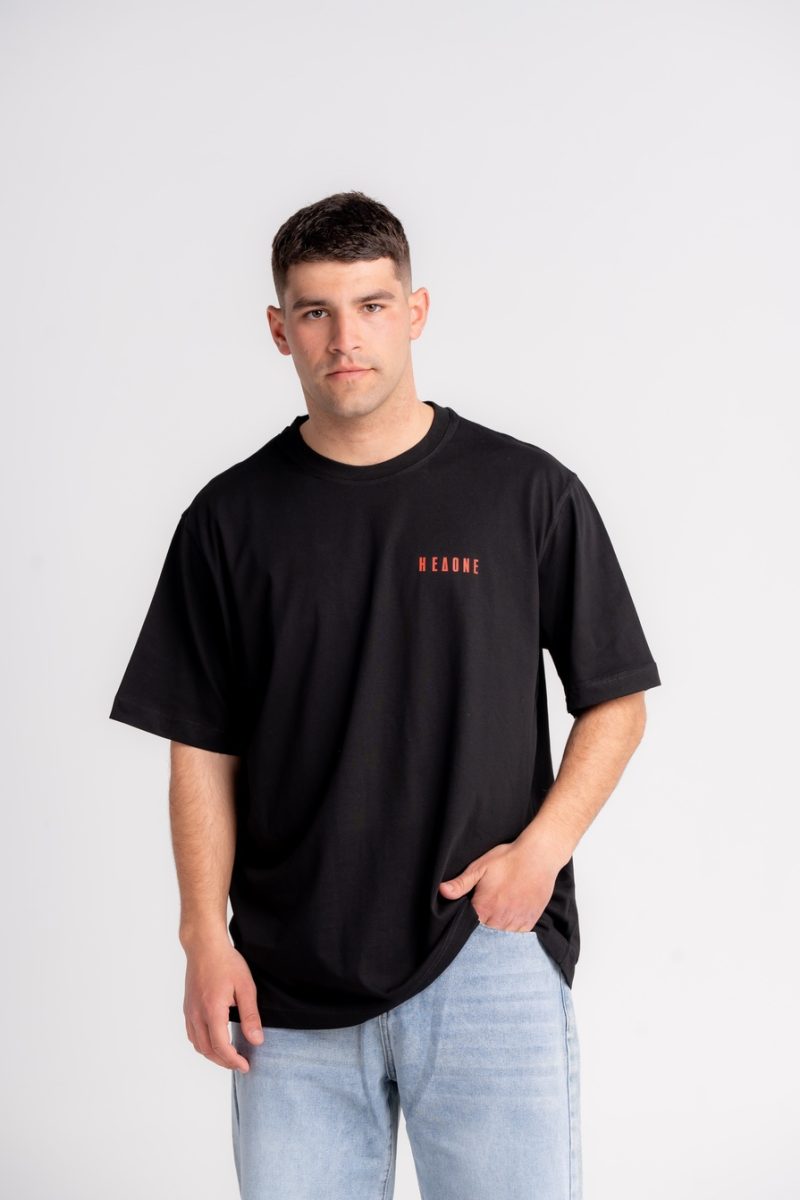 HEΔΟΝΕ T-SHIRT BLACK