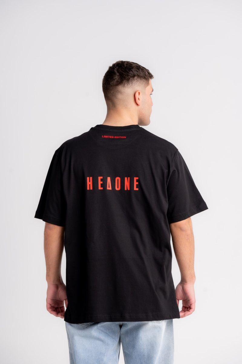 HEΔΟΝΕ T-SHIRT BLACK