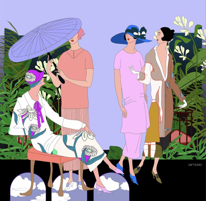 Market Silk Scarf
