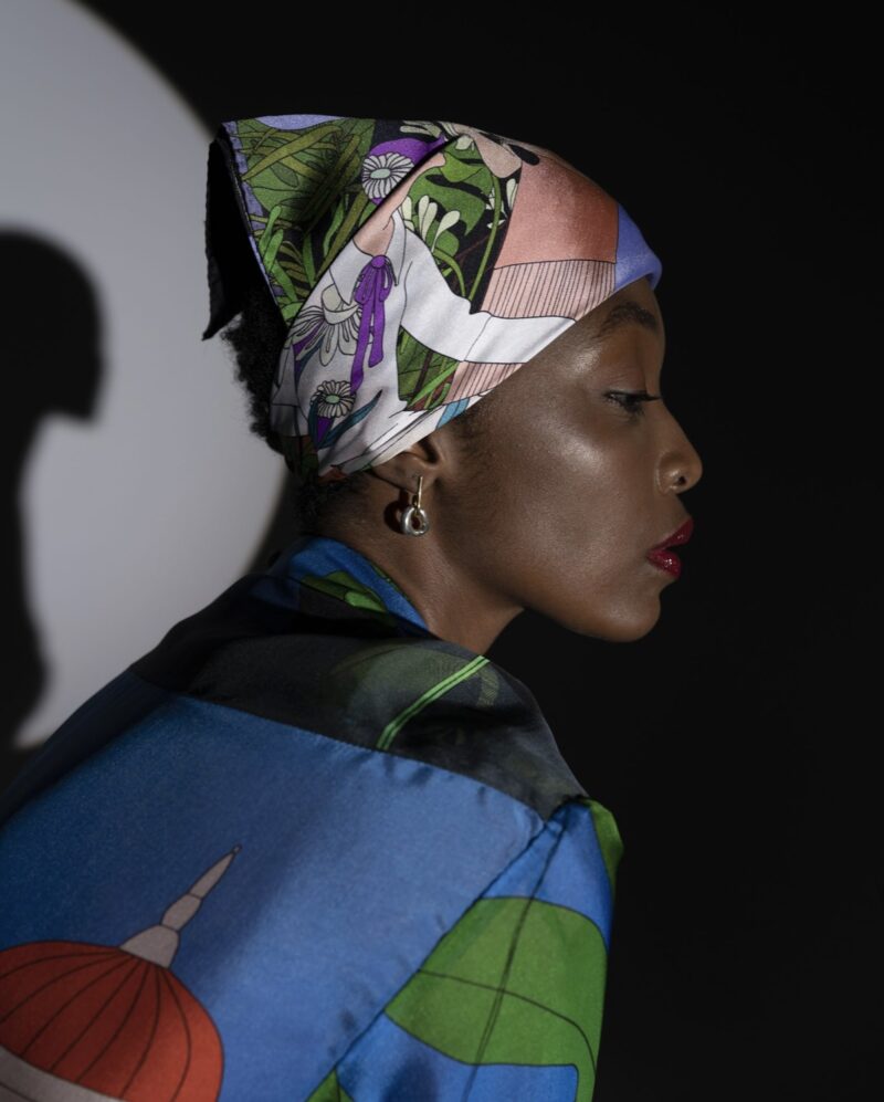 Market Silk Scarf