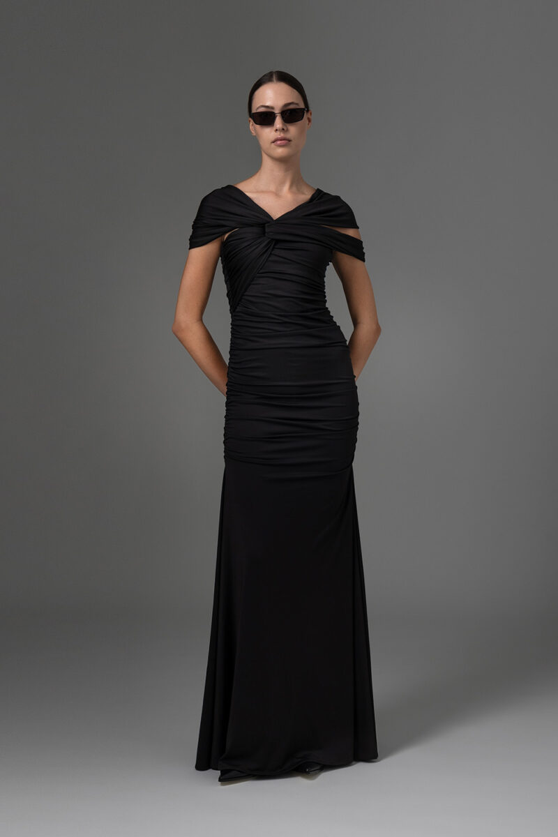 Amina Multiway Dress Black