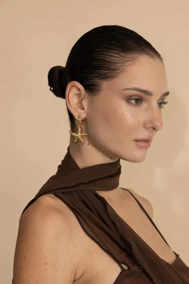 Calista Maxi Dress Dark Brown
