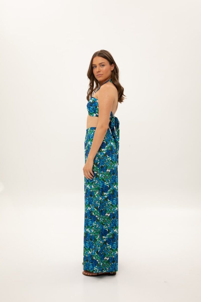 Pants Blue Floral – True Grace Design