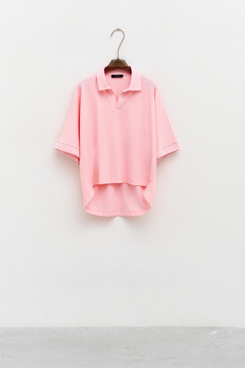 Amelie Polo T-Shirt Baby Pink