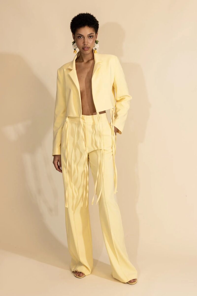 Sunray Butter Yellow Blazer