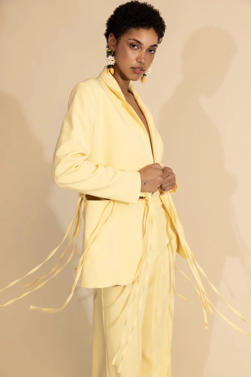 Sunray Butter Yellow Blazer