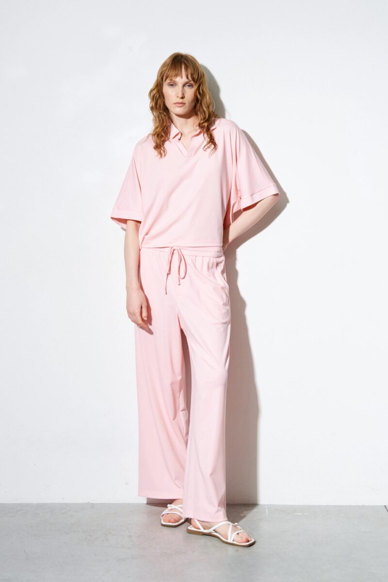 Amelie Polo T-Shirt Baby Pink
