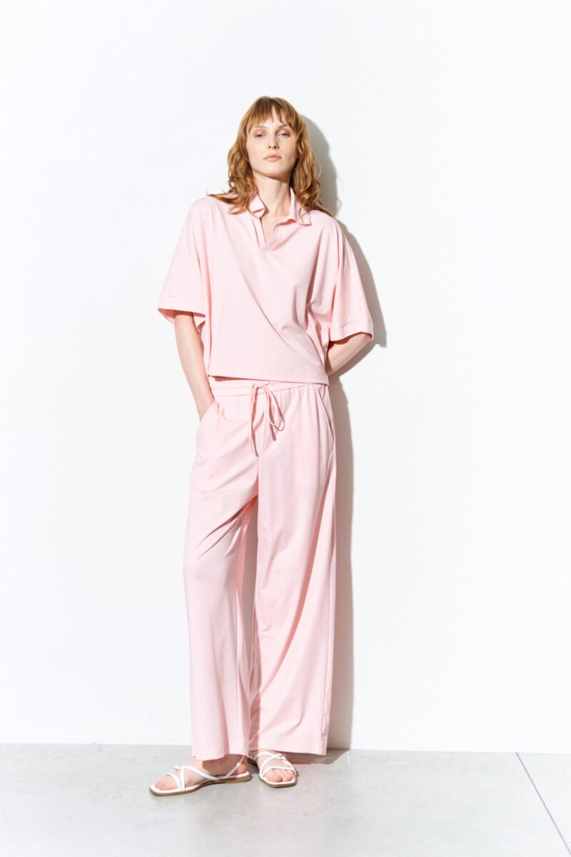 Amelie Polo T-Shirt Baby Pink