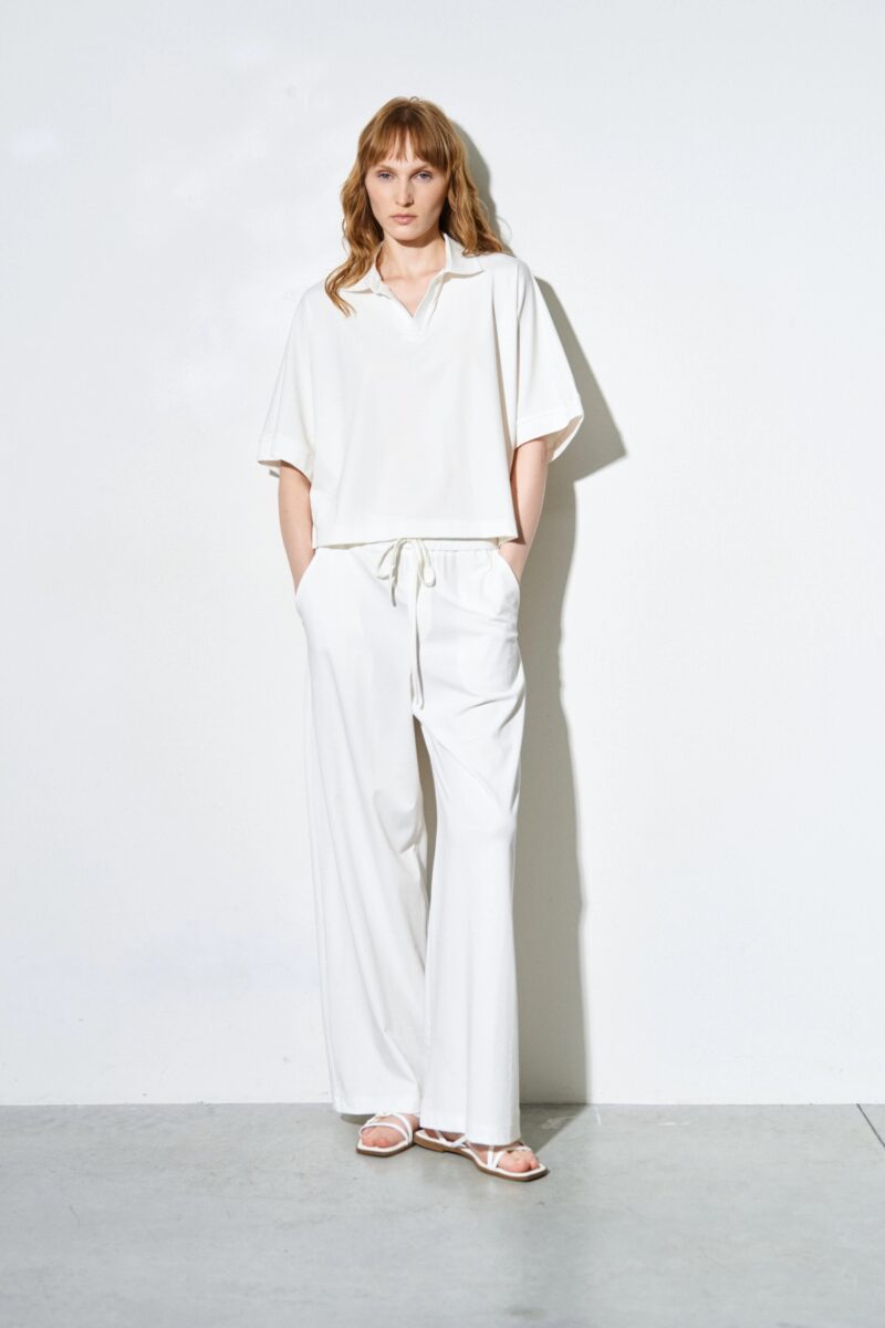 Amelie Polo T-Shirt White
