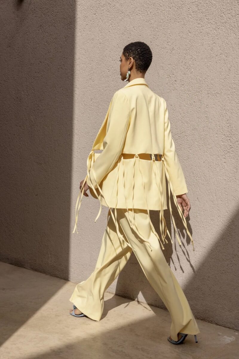 Sunray Butter Yellow Blazer