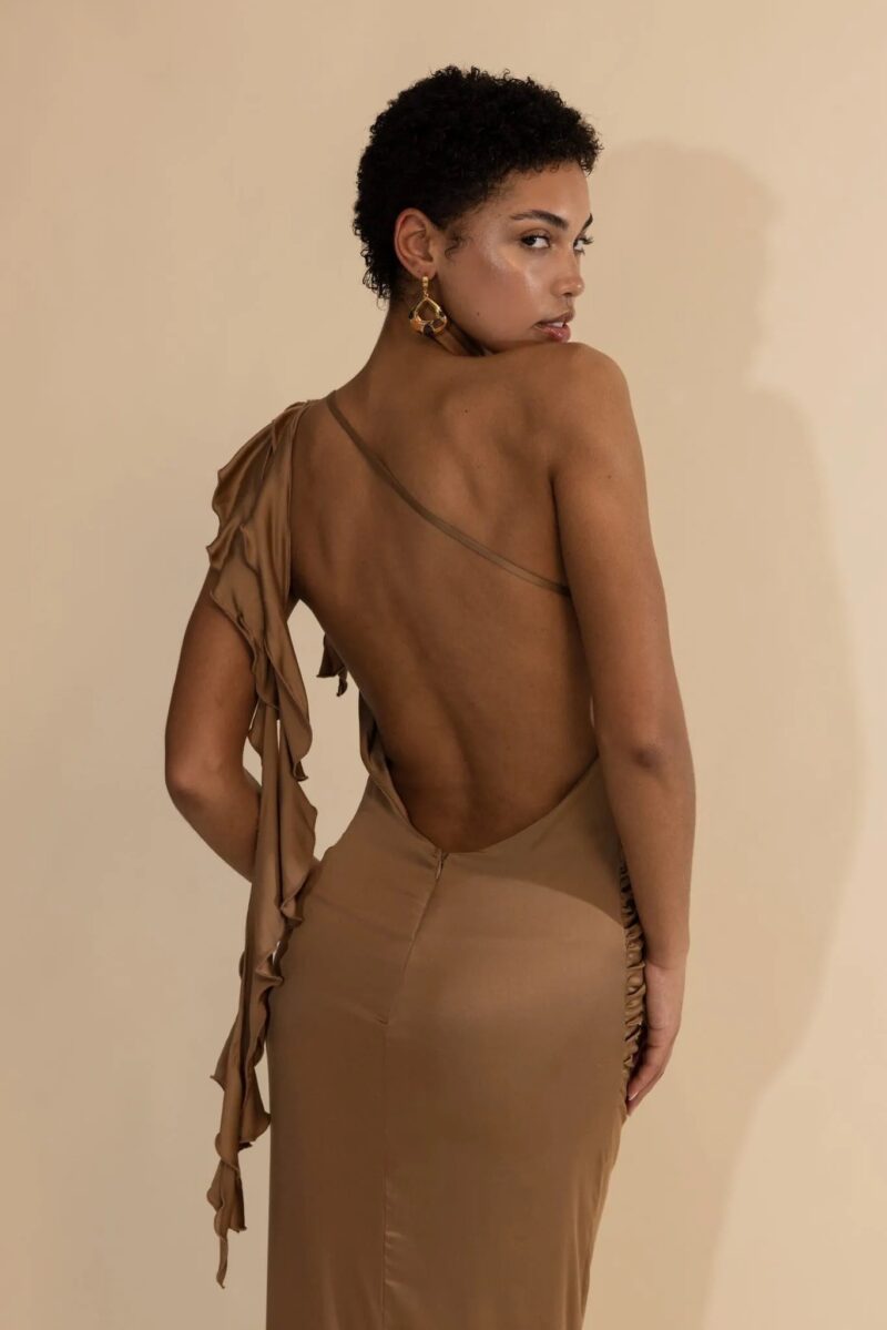 Thaleia Dress Biscuit