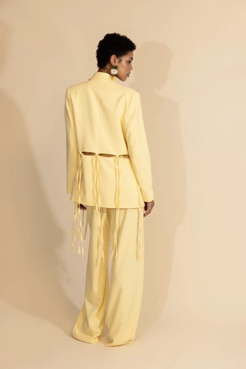 Sunray Butter Yellow Blazer