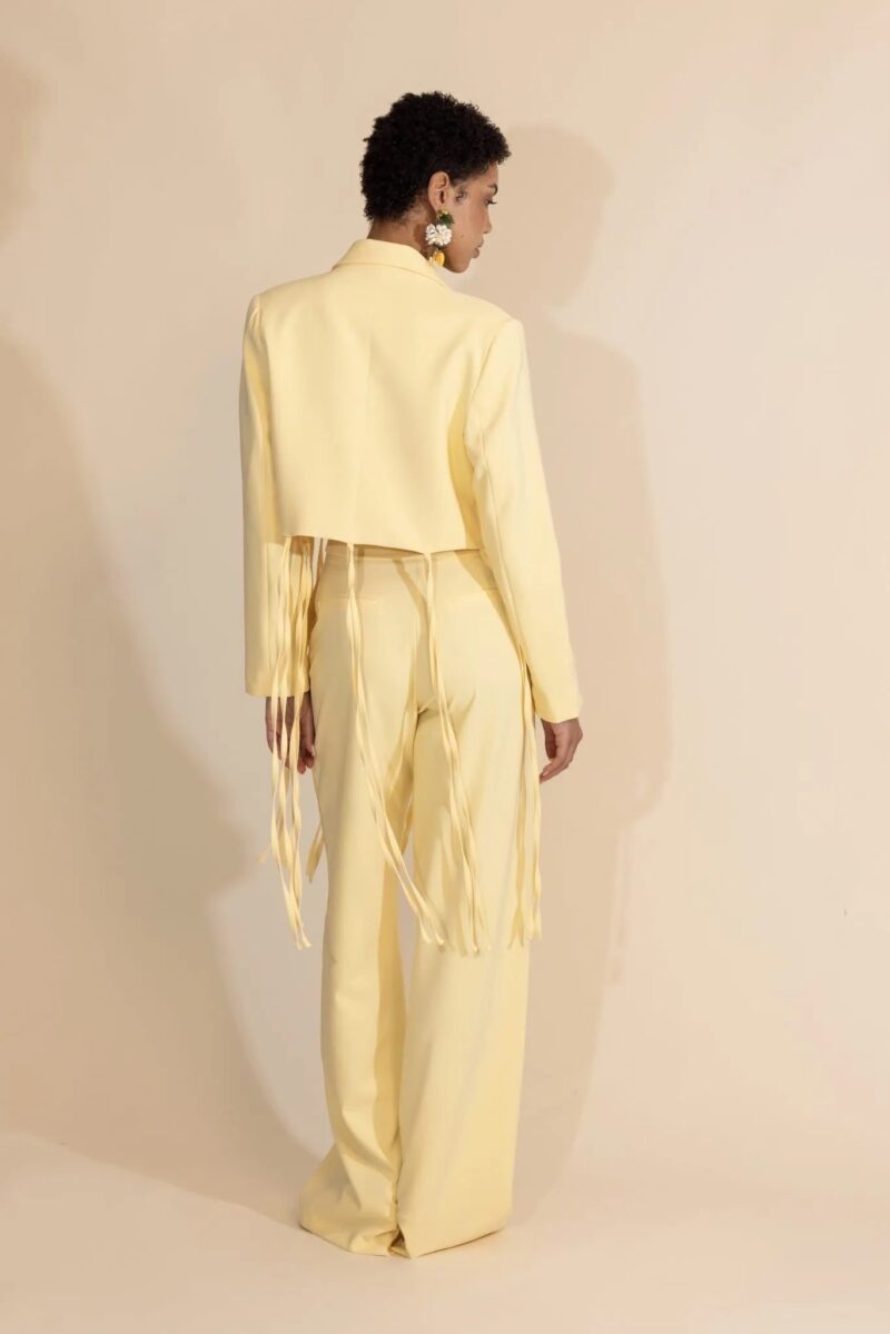 Sunray Butter Yellow Blazer