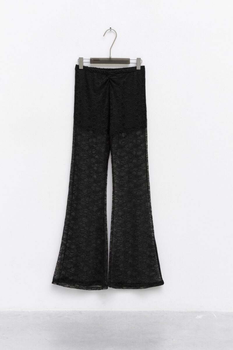 Laya Black Lace Pants