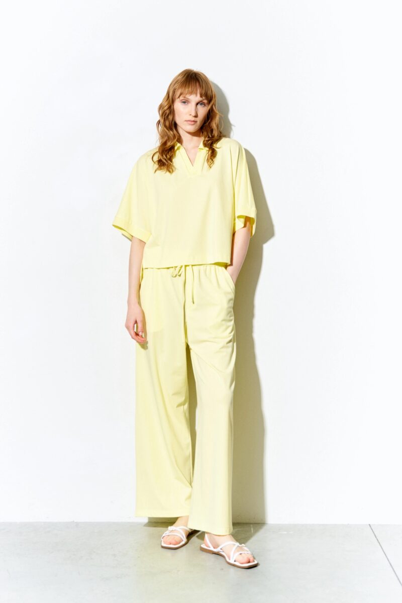 Amelie Polo T-Shirt Yellow